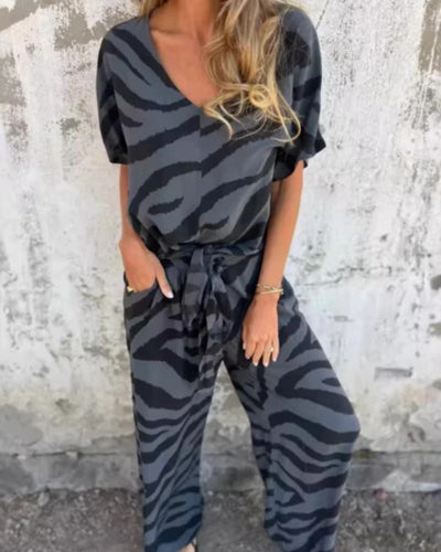 SORADA - TWO-PIECE ZEBRA SET