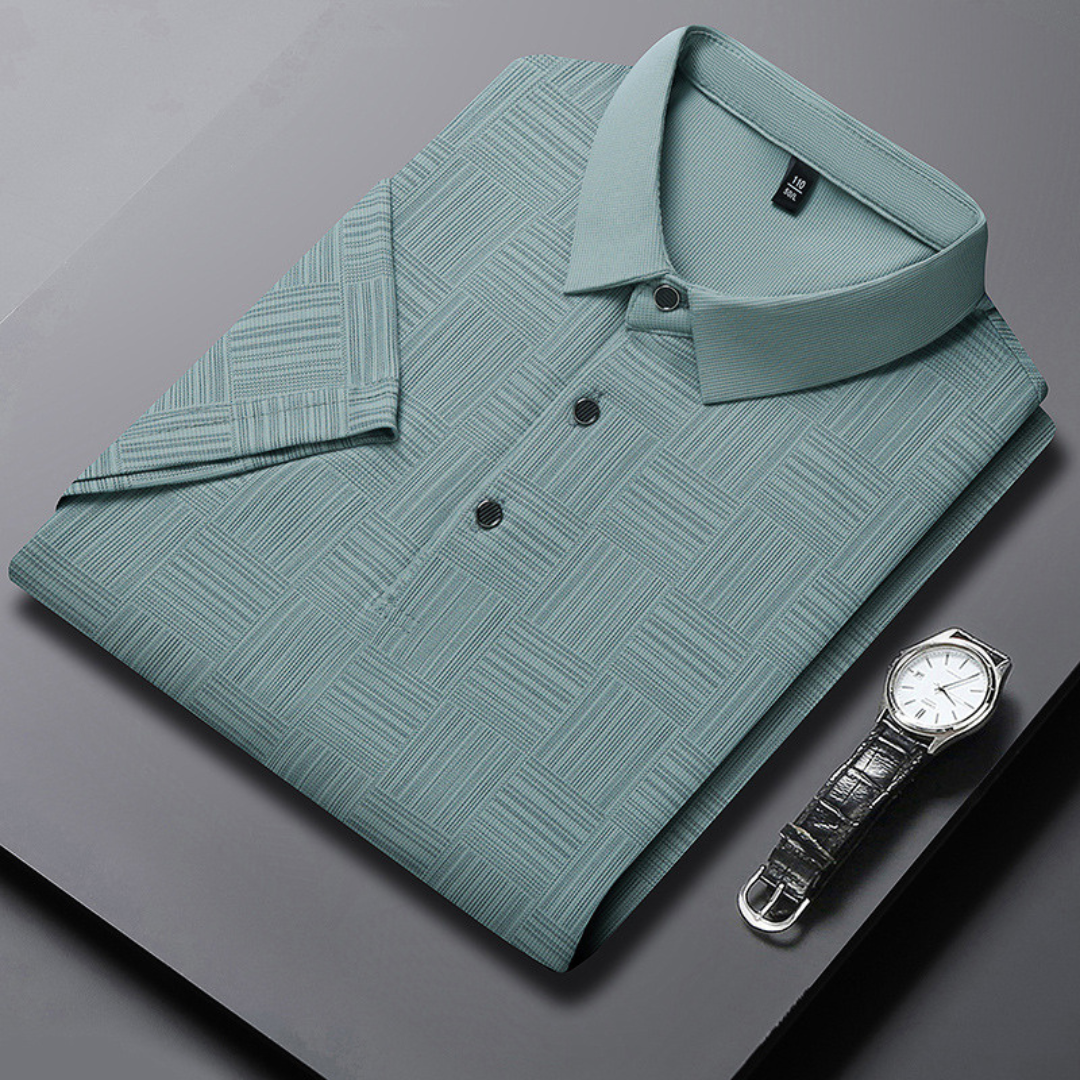 Medford - POLO WITH JACQUARD WEAVE