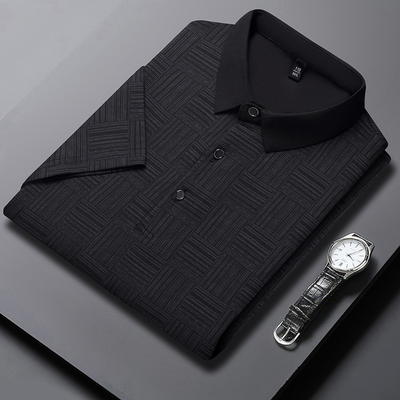 Medford - POLO WITH JACQUARD WEAVE