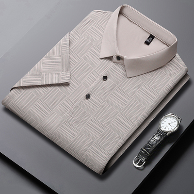 Medford - POLO WITH JACQUARD WEAVE